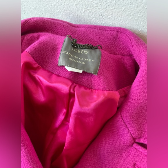 J.crew Pink Coat/Jacket - Picture 8 of 9